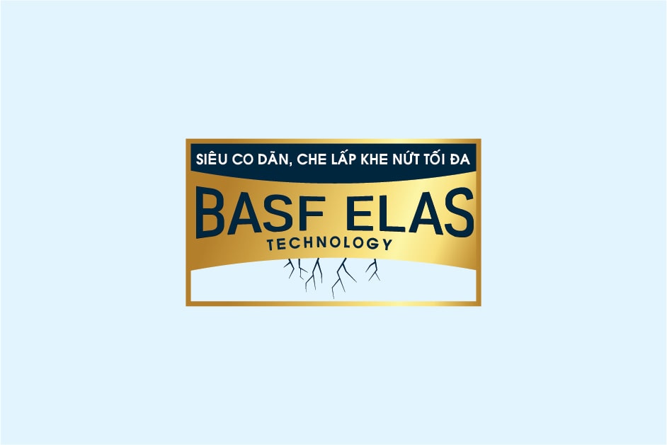 Nghiên cứu và phát triển thành công Công nghệ Basf Elas giúp chống thấm và che lấp các khe nứt có nguy cơ giãn nở