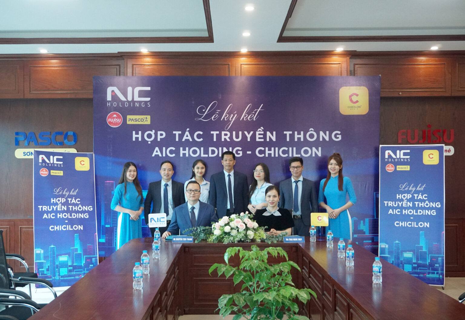 AIC HOLDING KÝ KẾT HỢP TÁC TRUYỀN THÔNG VỚI CHICILON MEDIA – AIC Holding